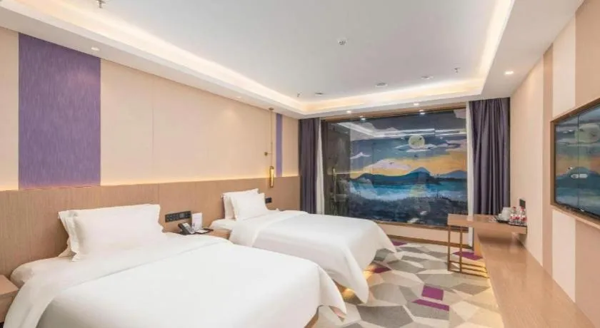Bed in Lavande Hotel Foshan Shunde Daliang Qinghuiyuan Shihu Road