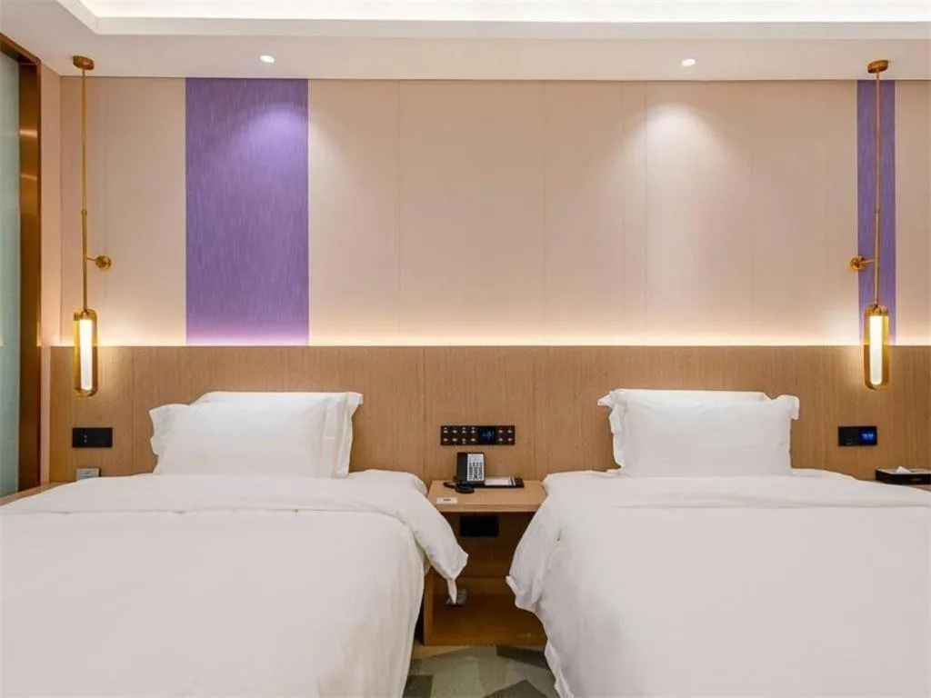 Bed in Lavande Hotel Foshan Shunde Daliang Qinghuiyuan Shihu Road