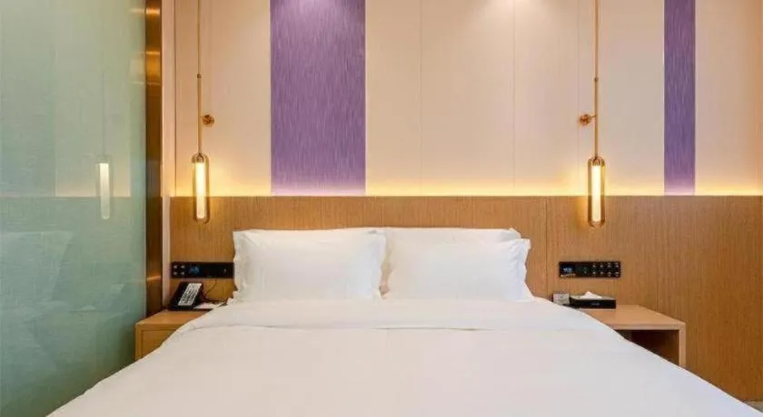 Bed in Lavande Hotel Foshan Shunde Daliang Qinghuiyuan Shihu Road