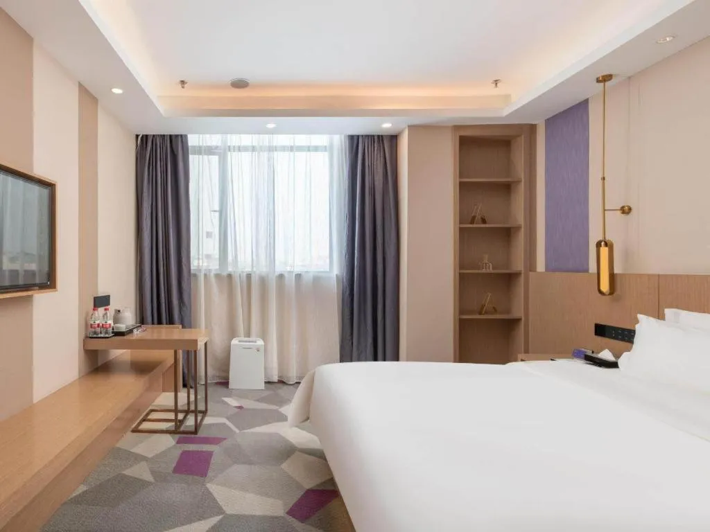 Bed in Lavande Hotel Foshan Shunde Daliang Qinghuiyuan Shihu Road
