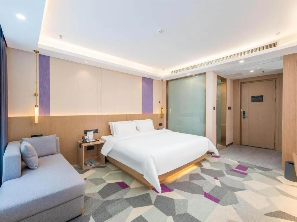 Bed in Lavande Hotel Foshan Shunde Daliang Qinghuiyuan Shihu Road