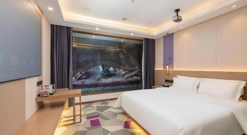 Bed in Lavande Hotel Foshan Shunde Daliang Qinghuiyuan Shihu Road