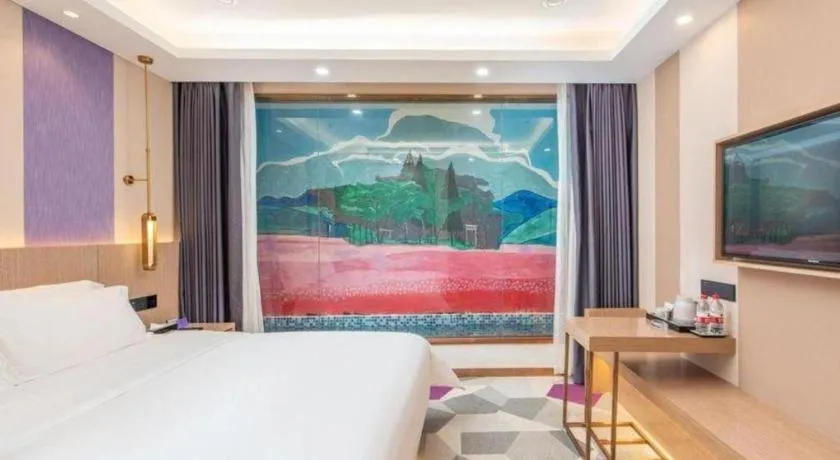 Bed in Lavande Hotel Foshan Shunde Daliang Qinghuiyuan Shihu Road
