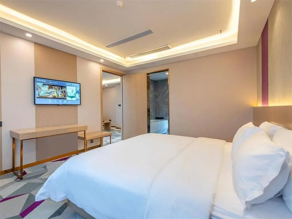 Bed in Lavande Hotel Foshan Shunde Daliang Qinghuiyuan Shihu Road