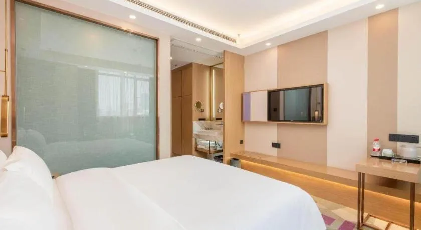 Bed in Lavande Hotel Foshan Shunde Daliang Qinghuiyuan Shihu Road