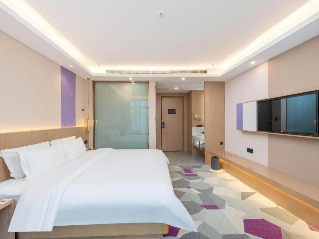 Bed in Lavande Hotel Foshan Shunde Daliang Qinghuiyuan Shihu Road