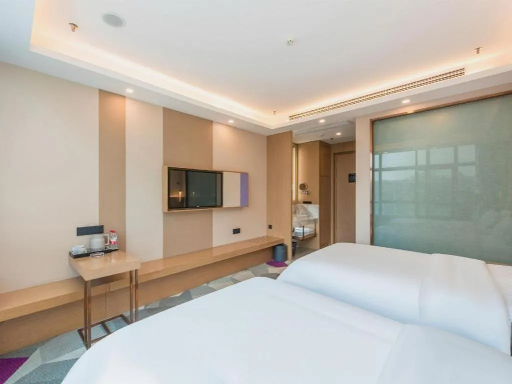 Bed in Lavande Hotel Foshan Shunde Daliang Qinghuiyuan Shihu Road