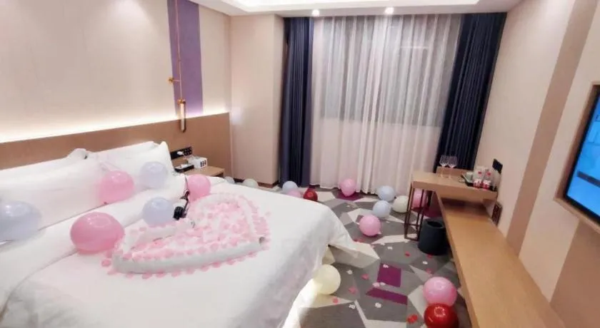 Bed in Lavande Hotel Foshan Shunde Daliang Qinghuiyuan Shihu Road