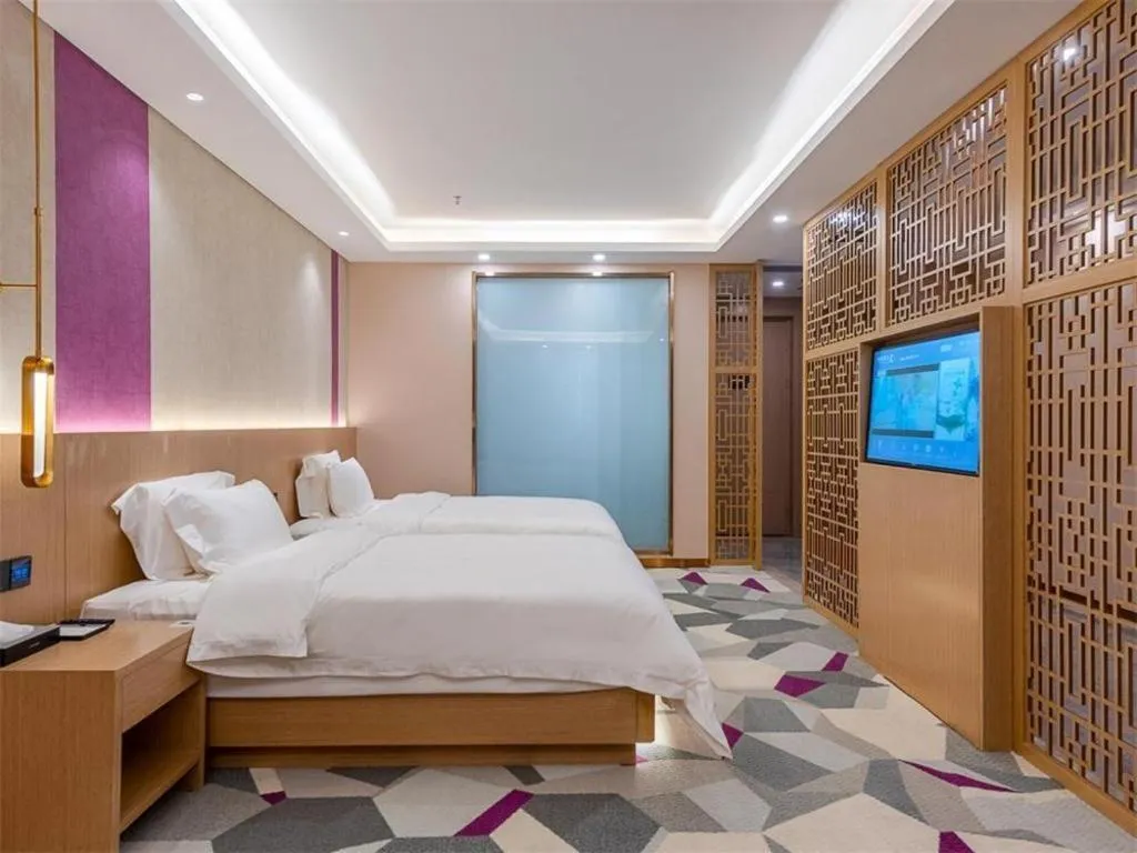 Bed in Lavande Hotel Foshan Shunde Daliang Qinghuiyuan Shihu Road