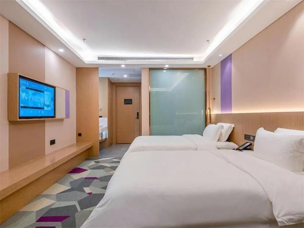 Bed in Lavande Hotel Foshan Shunde Daliang Qinghuiyuan Shihu Road