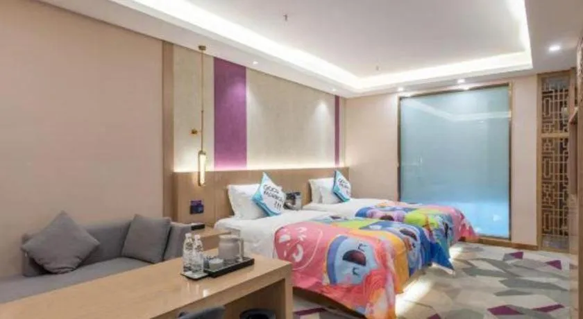 Bed in Lavande Hotel Foshan Shunde Daliang Qinghuiyuan Shihu Road