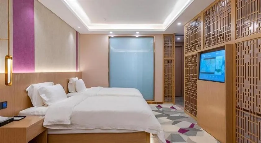 Bed in Lavande Hotel Foshan Shunde Daliang Qinghuiyuan Shihu Road