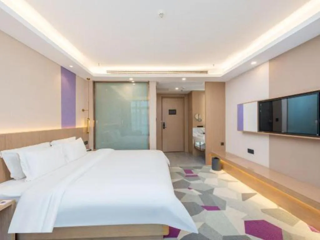 Bed in Lavande Hotel Foshan Shunde Daliang Qinghuiyuan Shihu Road