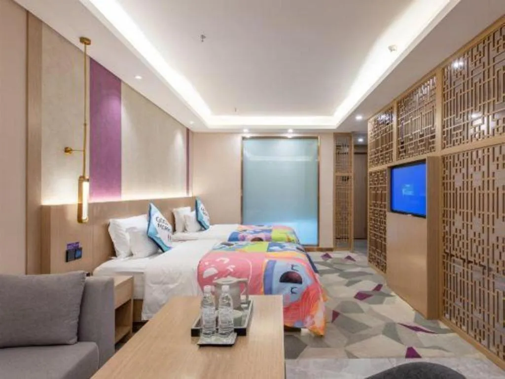 Bed in Lavande Hotel Foshan Shunde Daliang Qinghuiyuan Shihu Road