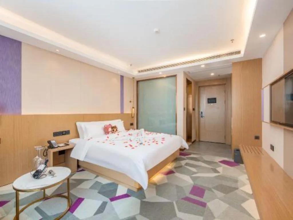 Bed in Lavande Hotel Foshan Shunde Daliang Qinghuiyuan Shihu Road