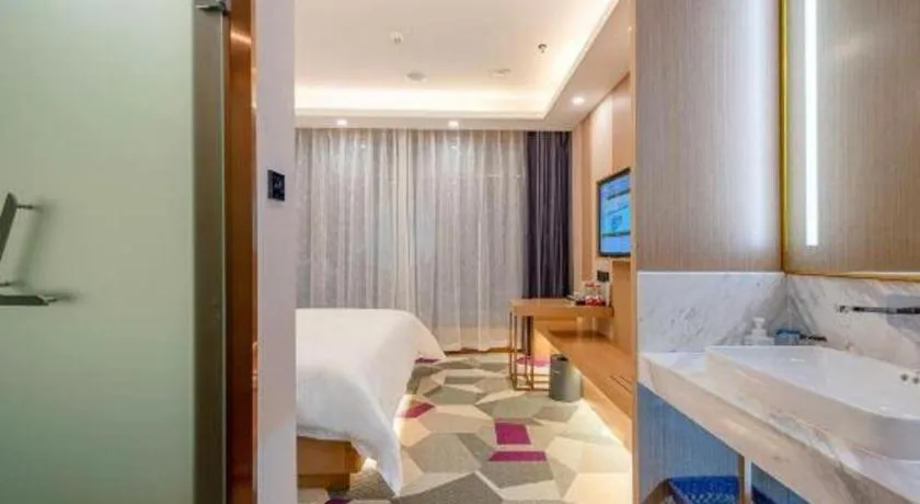 Bed in Lavande Hotel Foshan Shunde Daliang Qinghuiyuan Shihu Road