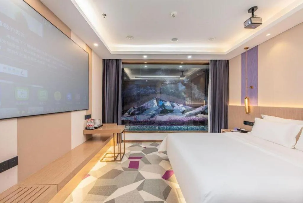 Bed in Lavande Hotel Foshan Shunde Daliang Qinghuiyuan Shihu Road