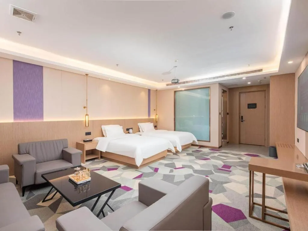 Bed in Lavande Hotel Foshan Shunde Daliang Qinghuiyuan Shihu Road