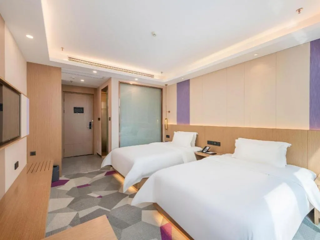 Bed in Lavande Hotel Foshan Shunde Daliang Qinghuiyuan Shihu Road