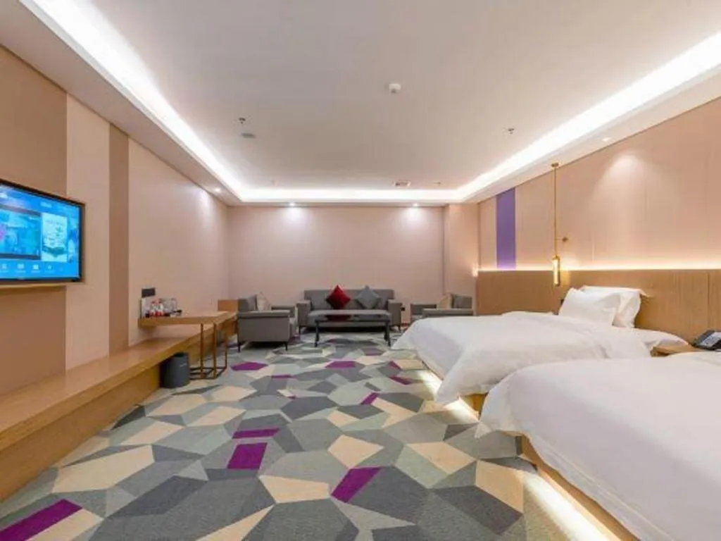 Bed in Lavande Hotel Foshan Shunde Daliang Qinghuiyuan Shihu Road