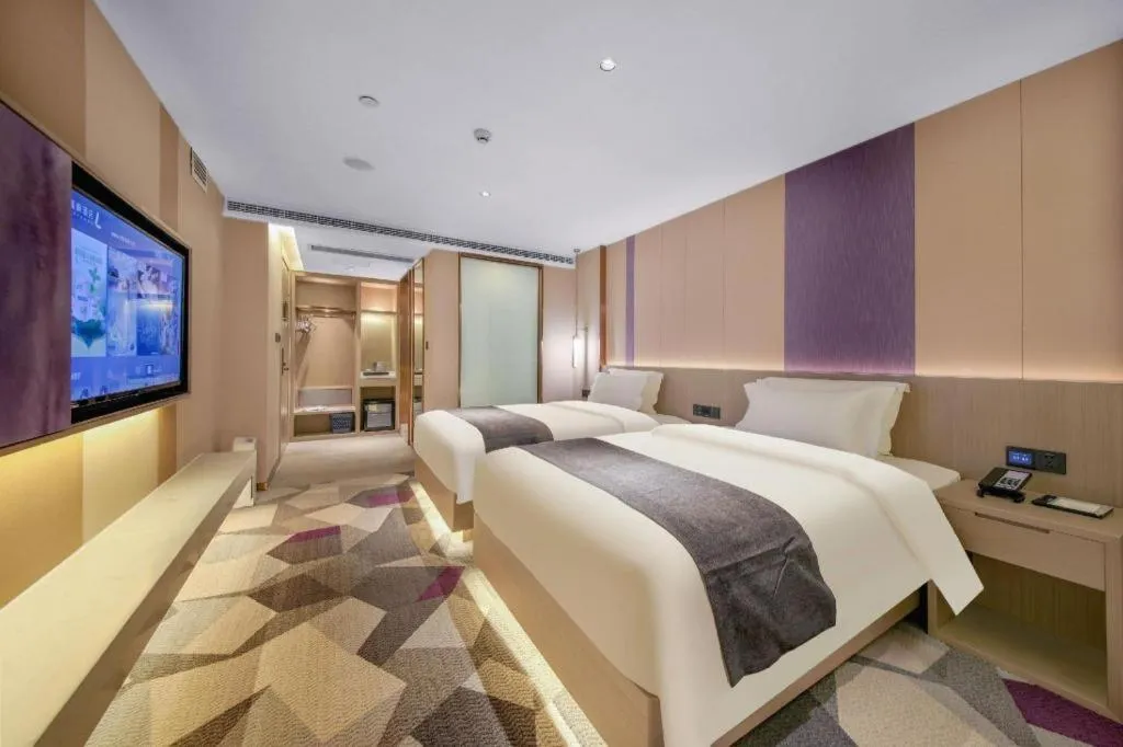 Bed in Lavande Hotel Wuhan Jianghan Road Dunli Gate Metro Station