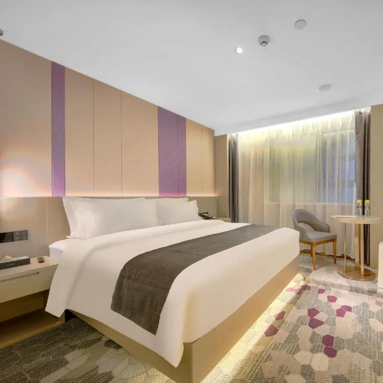 Bed in Lavande Hotel Wuhan Jianghan Road Dunli Gate Metro Station