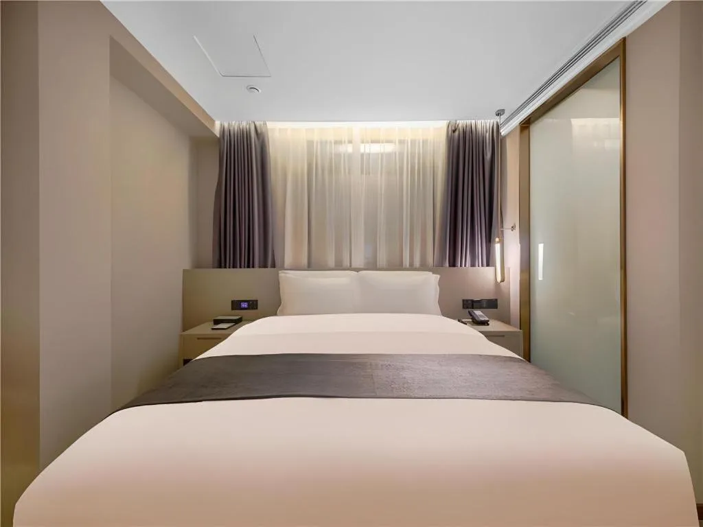 Bed in Lavande Hotel Wuhan Jianghan Road Dunli Gate Metro Station