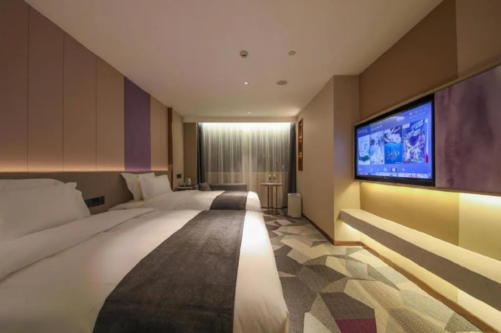Bed in Lavande Hotel Wuhan Jianghan Road Dunli Gate Metro Station