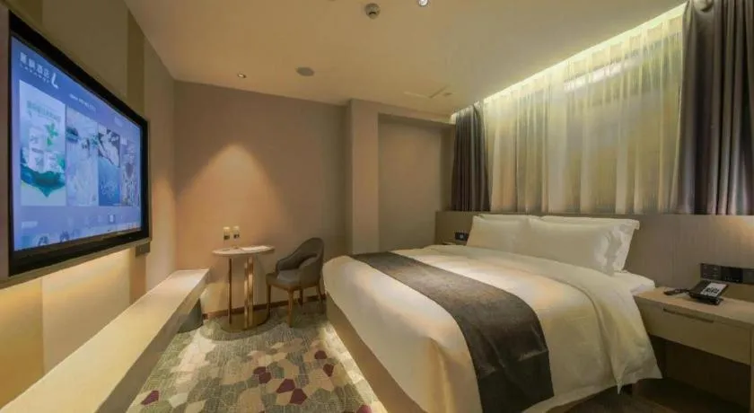 Bed in Lavande Hotel Wuhan Jianghan Road Dunli Gate Metro Station