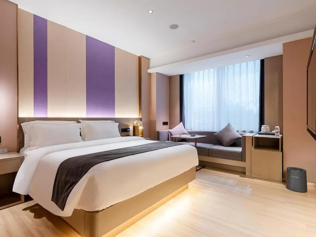 Bed in Lavande Hotel Zhongshan Lihe Square