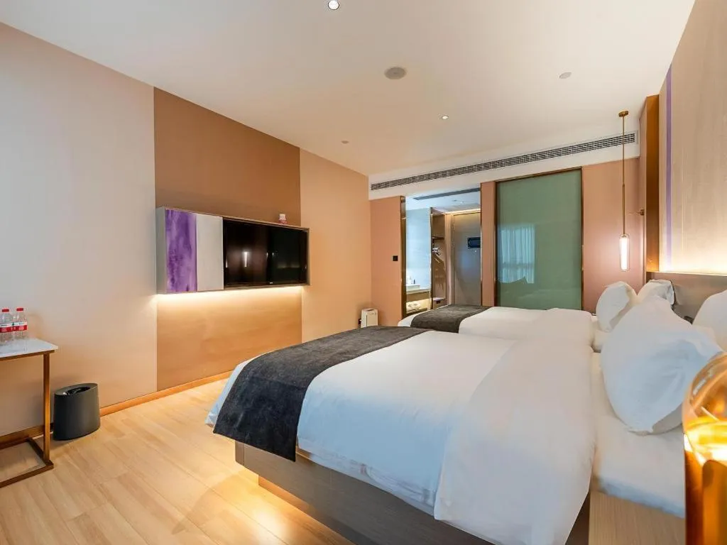 Bed in Lavande Hotel Zhongshan Lihe Square