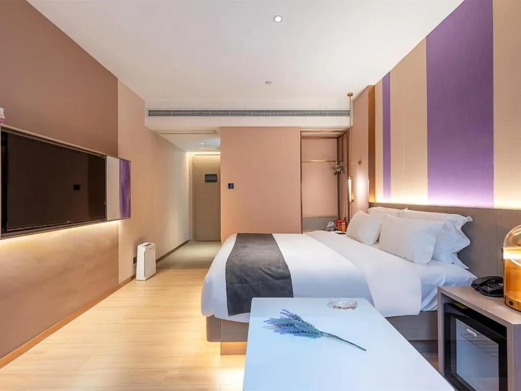 Bed in Lavande Hotel Zhongshan Lihe Square