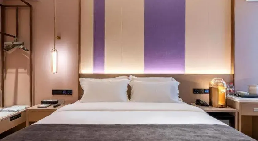Bed in Lavande Hotel Zhongshan Lihe Square Bed in Lavande Hotel Zhongshan Lihe Square