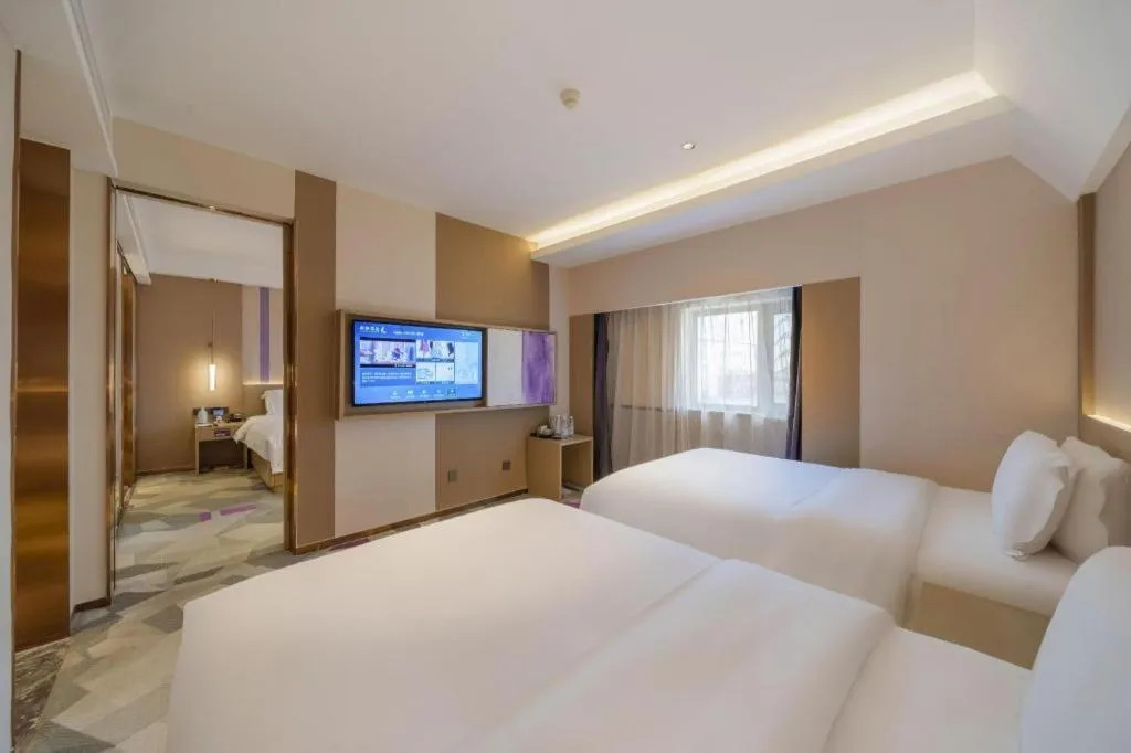 Bed in Lavande Hotel Xi'an Zhonglou Dachashi Metro Station