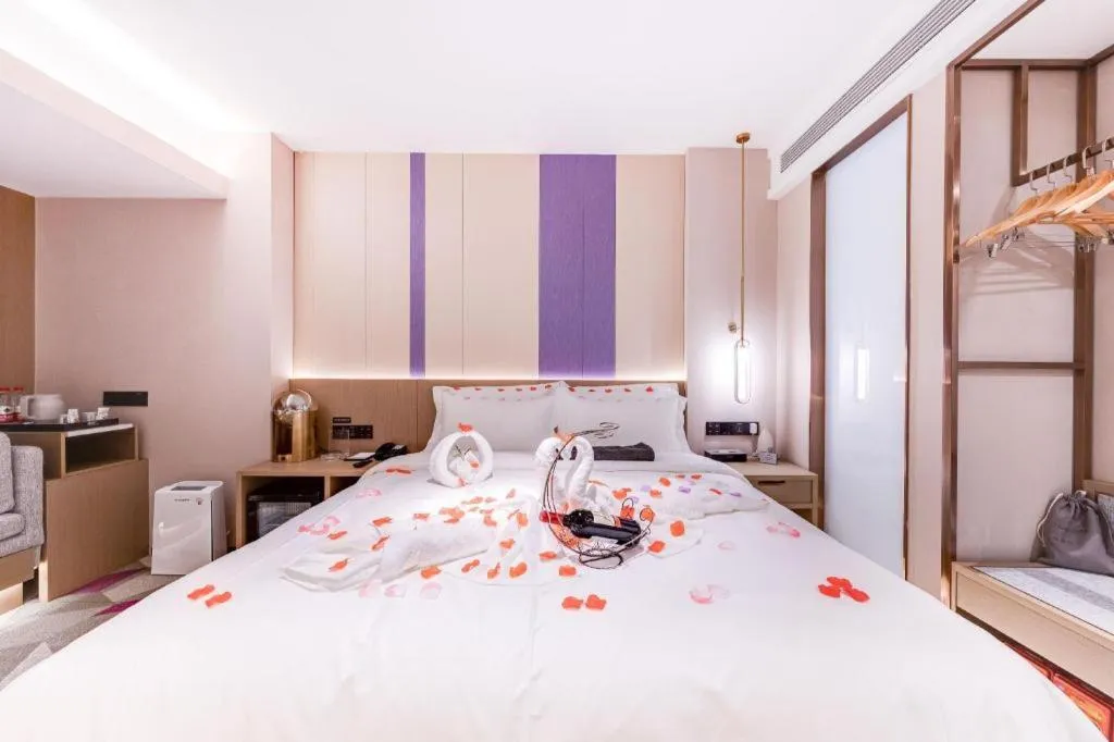 Bed in Lavande Hotel Xi'an Zhonglou Dachashi Metro Station