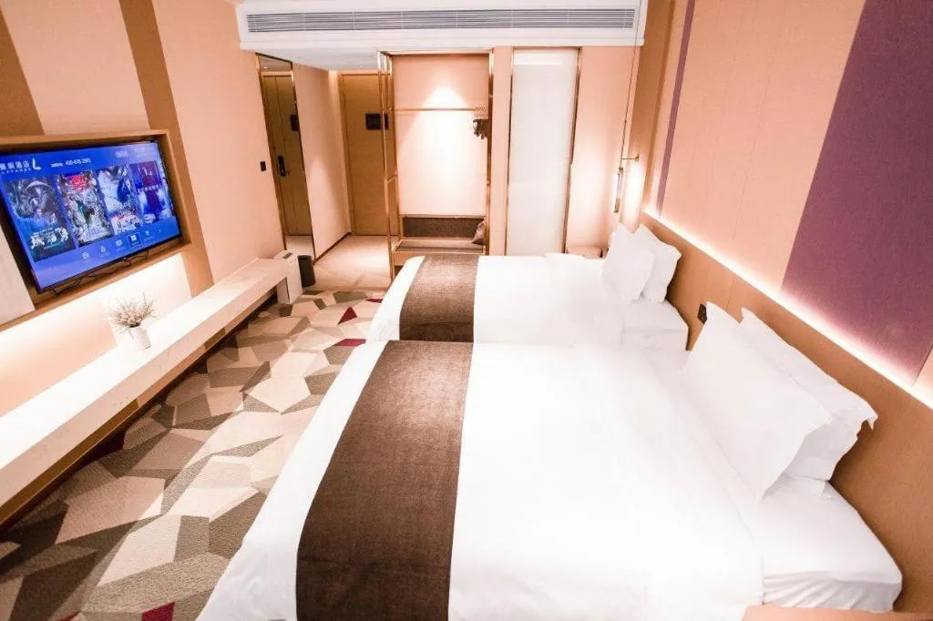 Bed in Lavande Hotel Xi'an Zhonglou Dachashi Metro Station