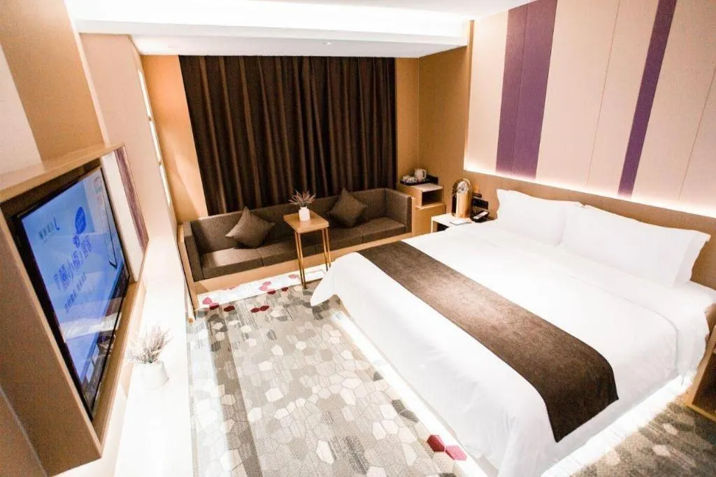 Bed in Lavande Hotel Xi'an Zhonglou Dachashi Metro Station