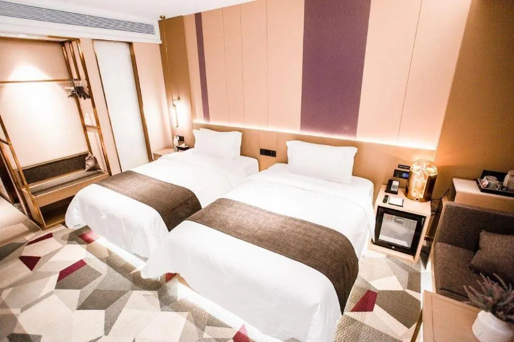 Bed in Lavande Hotel Xi'an Zhonglou Dachashi Metro Station