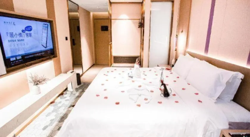 Bed in Lavande Hotel Xi'an Zhonglou Dachashi Metro Station