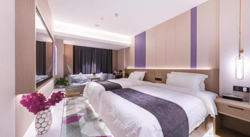 Bed in Lavande Hotel Xi'an Zhonglou Dachashi Metro Station