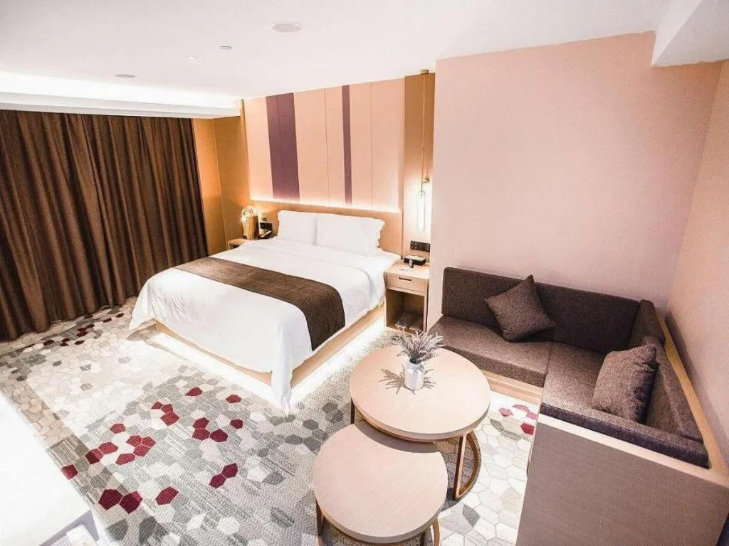 Bed in Lavande Hotel Xi'an Zhonglou Dachashi Metro Station