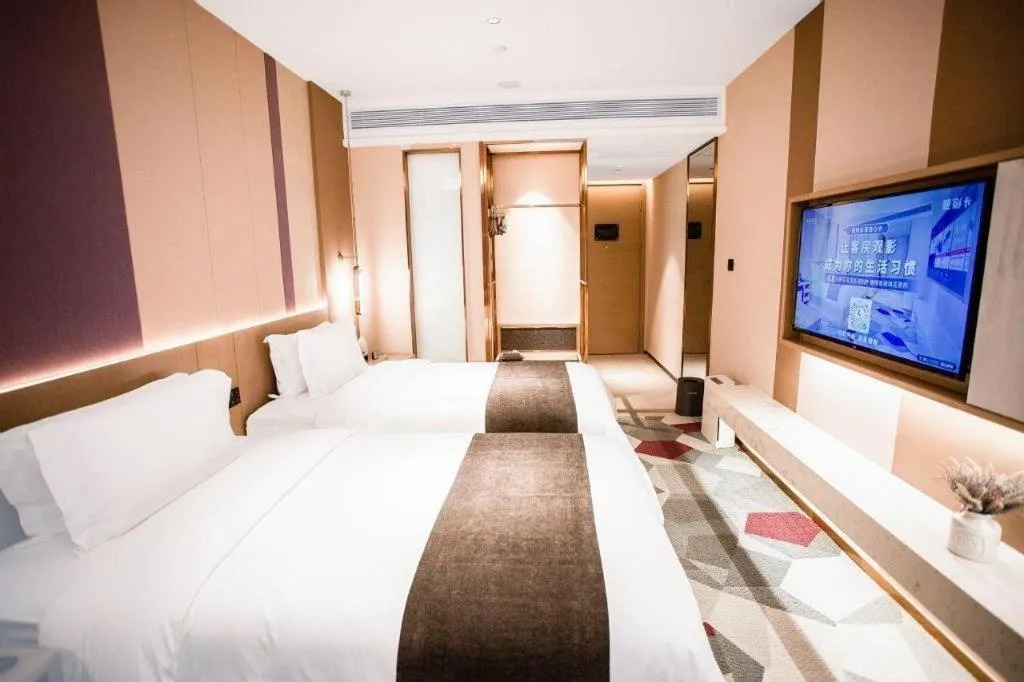 Bed in Lavande Hotel Xi'an Zhonglou Dachashi Metro Station