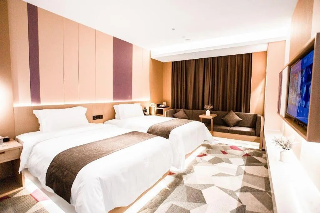 Bed in Lavande Hotel Xi'an Zhonglou Dachashi Metro Station