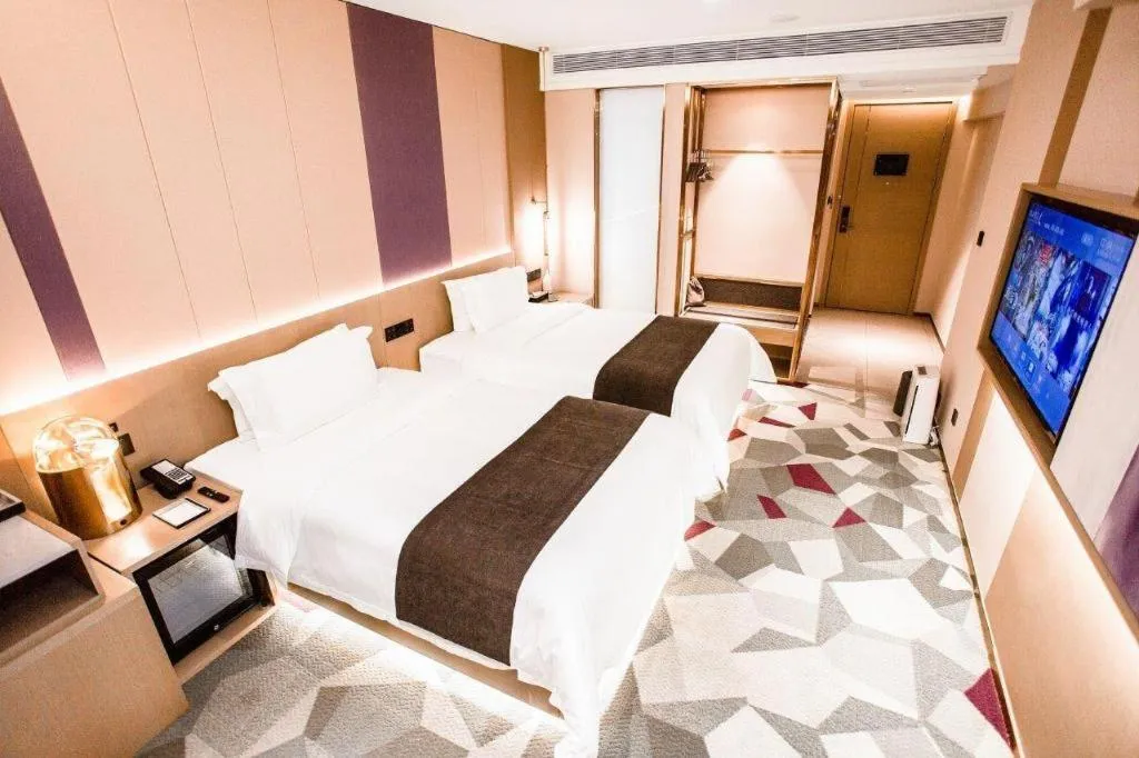 Bed in Lavande Hotel Xi'an Zhonglou Dachashi Metro Station