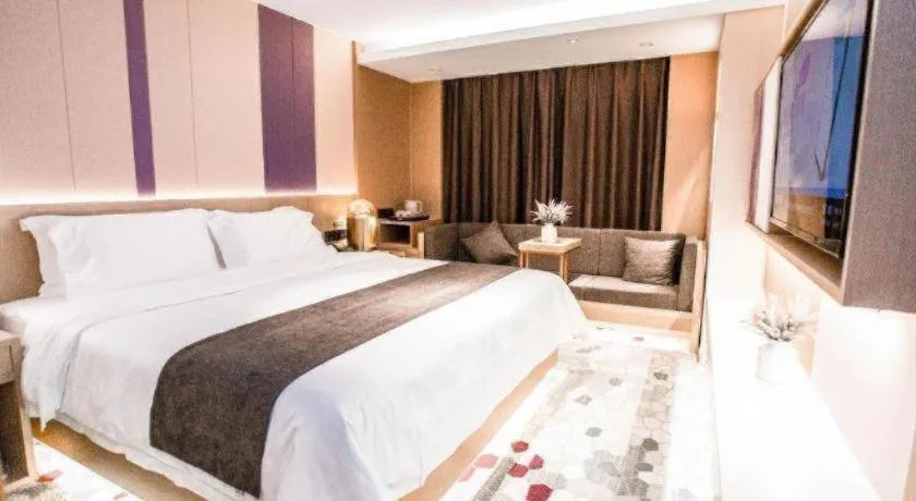 Bed in Lavande Hotel Xi'an Zhonglou Dachashi Metro Station