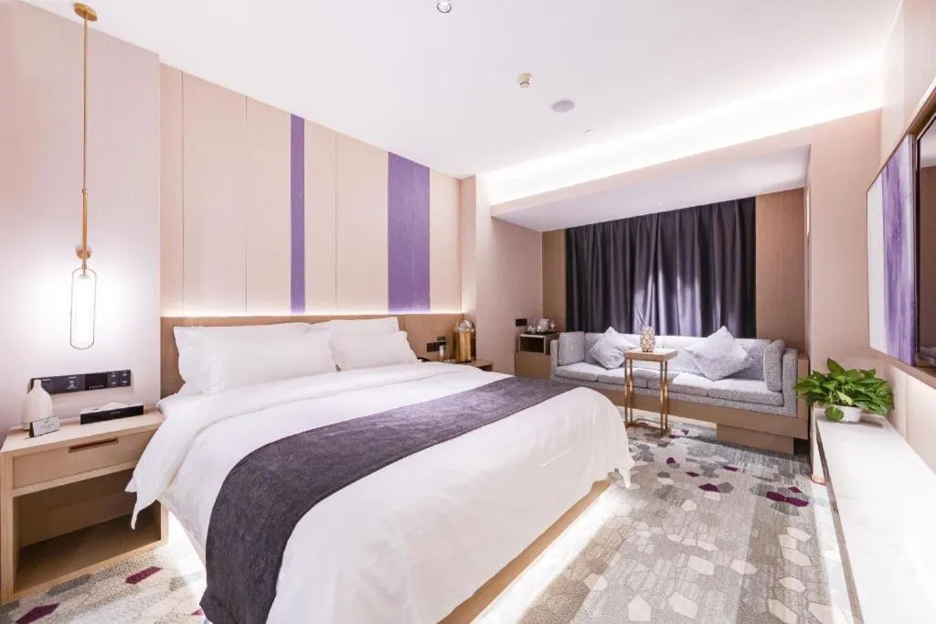 Bed in Lavande Hotel Xi'an Zhonglou Dachashi Metro Station