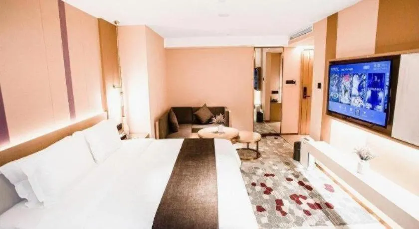 Bed in Lavande Hotel Xi'an Zhonglou Dachashi Metro Station