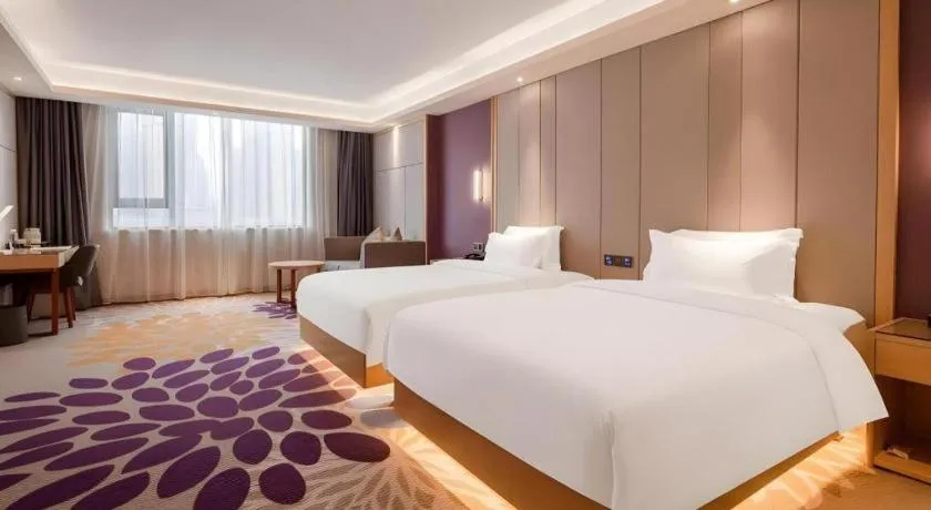 Bed in Lavande Hotel Changsha South High-speed Railway Station Xiyingmen