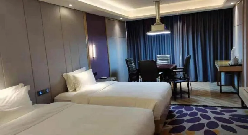 Bed in Lavande Hotel Changsha South High-speed Railway Station Xiyingmen