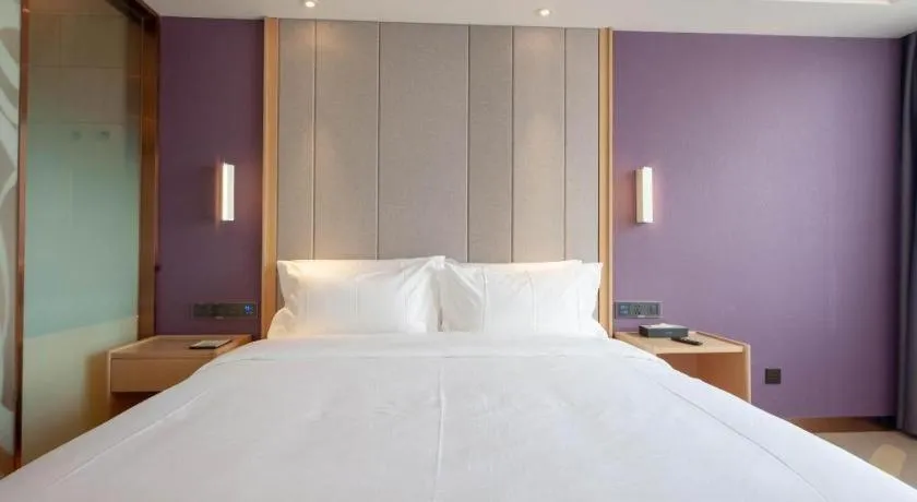 Bed in Lavande Hotel Changsha South High-speed Railway Station Xiyingmen